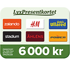 Premie 112LyxPresentkort 6.000 kr