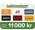 Premie 131LyxPresentkort 11.000 kr