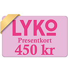 Premie 49Lyko Presentkort 450 kr