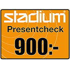 Premie 50Stadium Presentcheck 900 kr