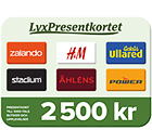 Premie 78LyxPresentkort 2.500 kr
