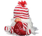 Premie S24Tygdekoration: Tomte med hjärta