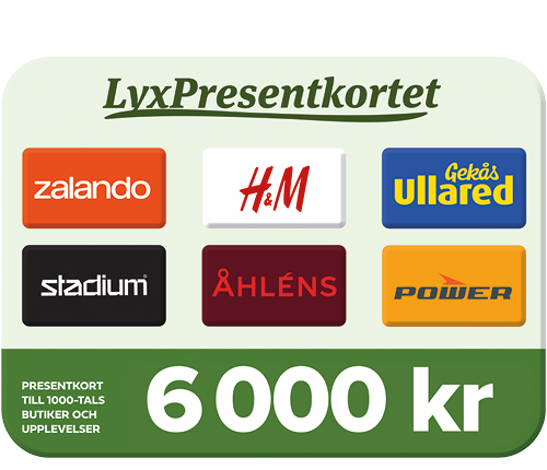 LyxPresentkort 6.000 kr