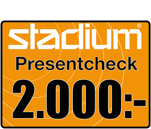 Stadium Presentcheck 2.000 kr
