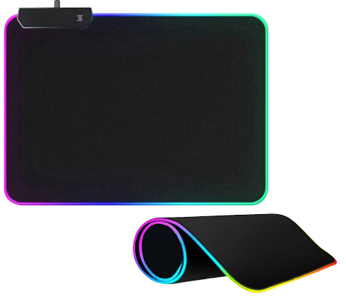 Musmatta med LED-ljus