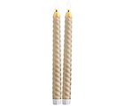 LED-antikljus 2-pack – Beige