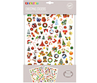 Julstickers 1000 st