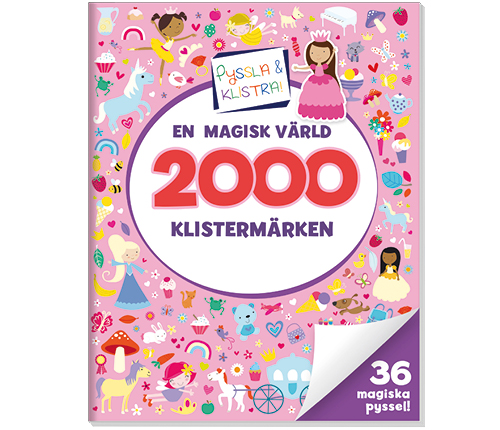2 000 klistermärken – En magisk värld