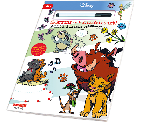 Disney – Skriv och sudda ut!