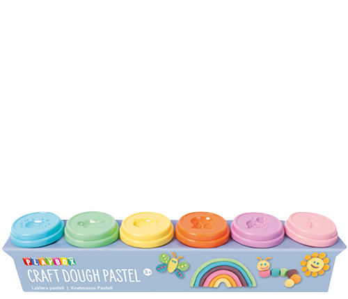 Leklera pastell 6-pack