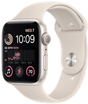 Apple watch SE 40 mm med sportband - Stjärnglans