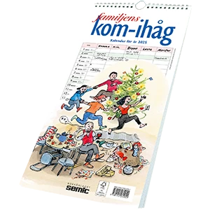 19. Familjens kom-ihåg – Kalender för år 2025