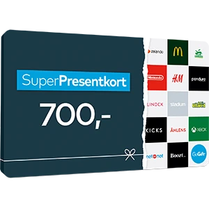 Superpresentkort 700 Kr Premie 60 2024