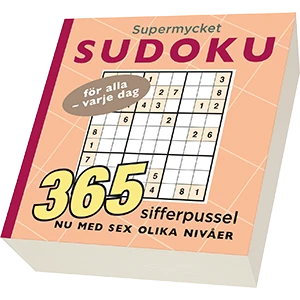 21. Supermycket sudoku för alla - varje dag