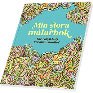 117. Min stora målarbok - för rofyllda & ...