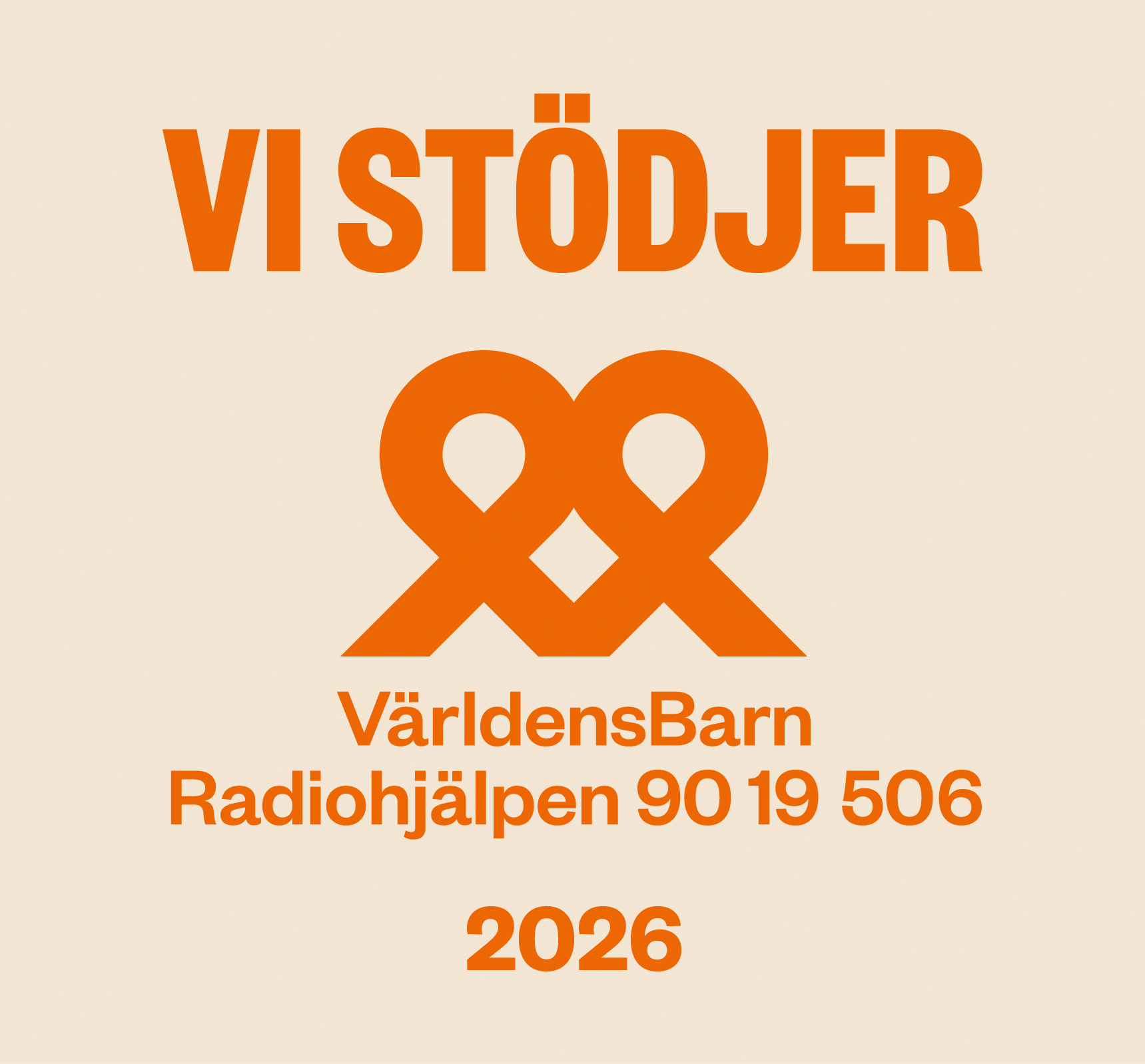 Vi Stöder Världens Barn 2026